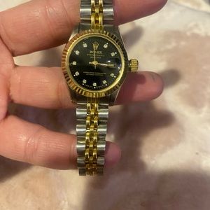 Women’s gold Rolex